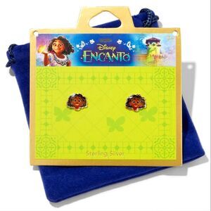 Disney Encanto Mirabel 925 Sterling Silver Stud Earrings NWT DisneyBound Gift